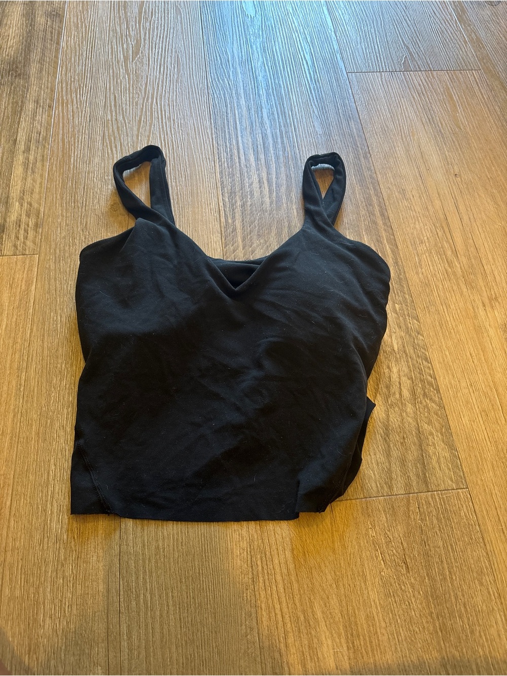 Align Black V-Neck Tank Top